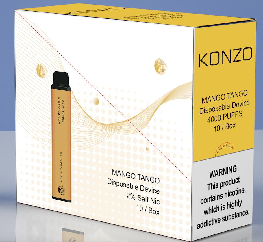 Konzo Oasis 4000 puffs series