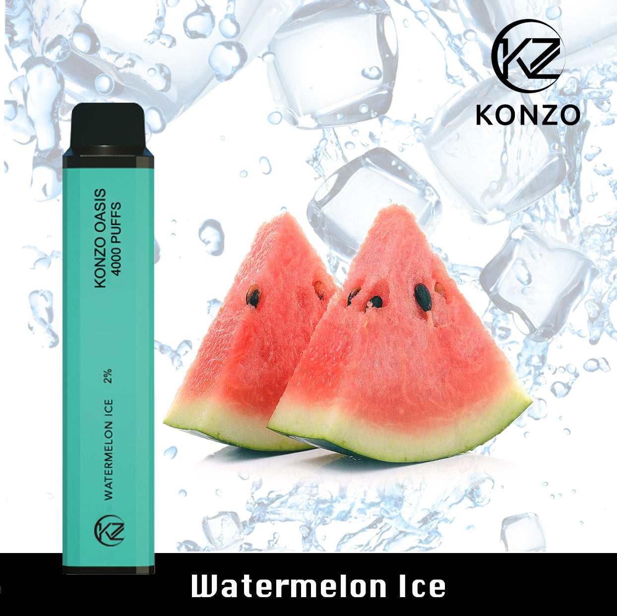 Konzo Oasis Watermelon Ice 4000 Puffs